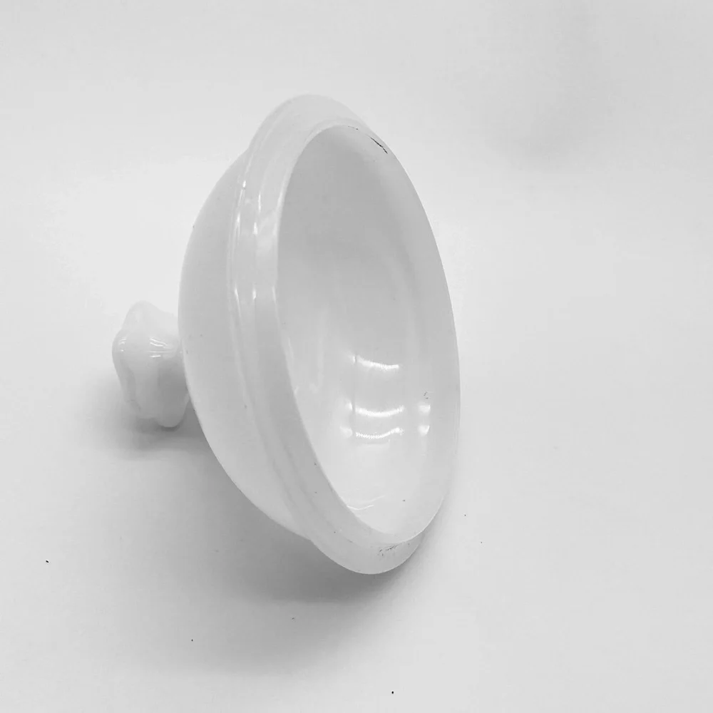 Milk Glass lid topper no base‎